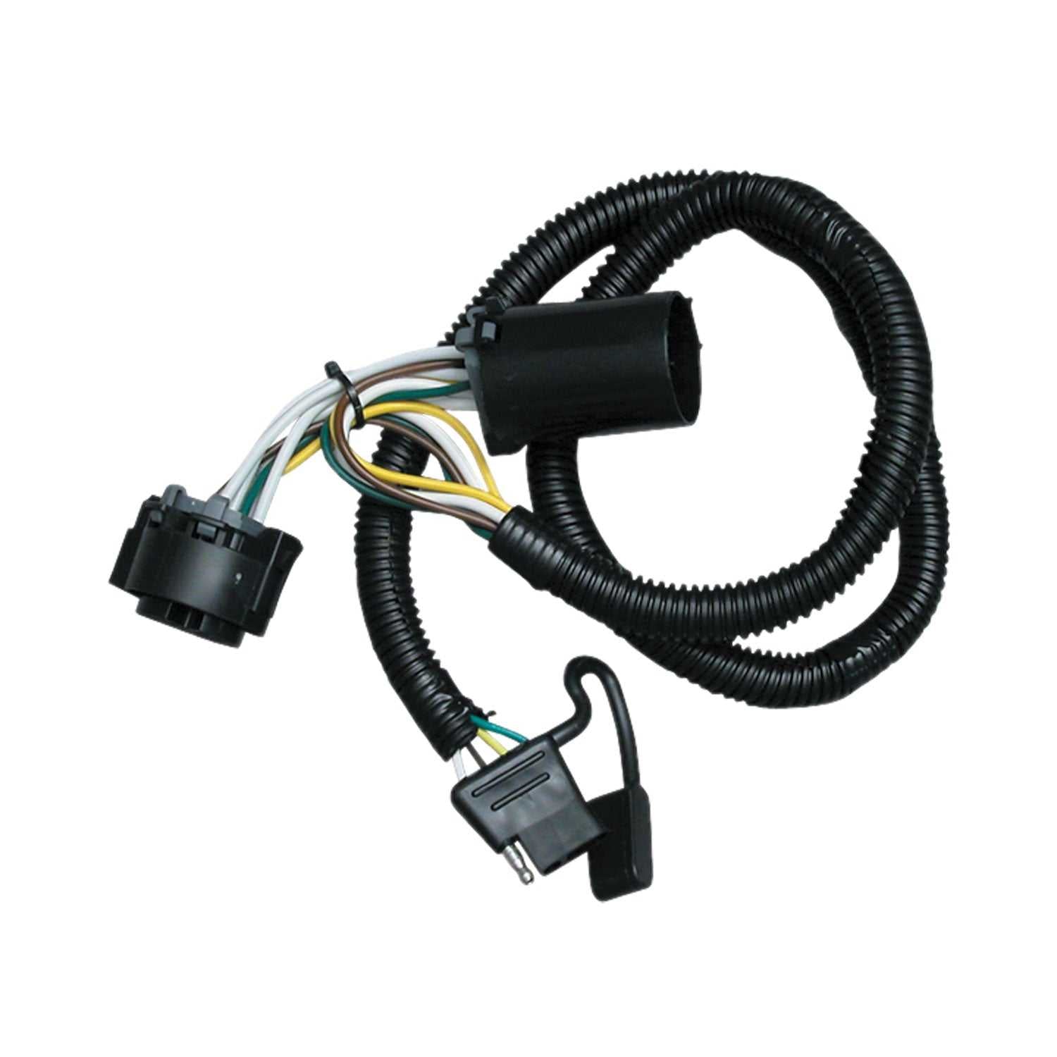 Tow Ready, 118384 Tekonsha Trailer Wiring Connector 4 Way Flat (Connecteur de câblage de remorque 4 voies plat)