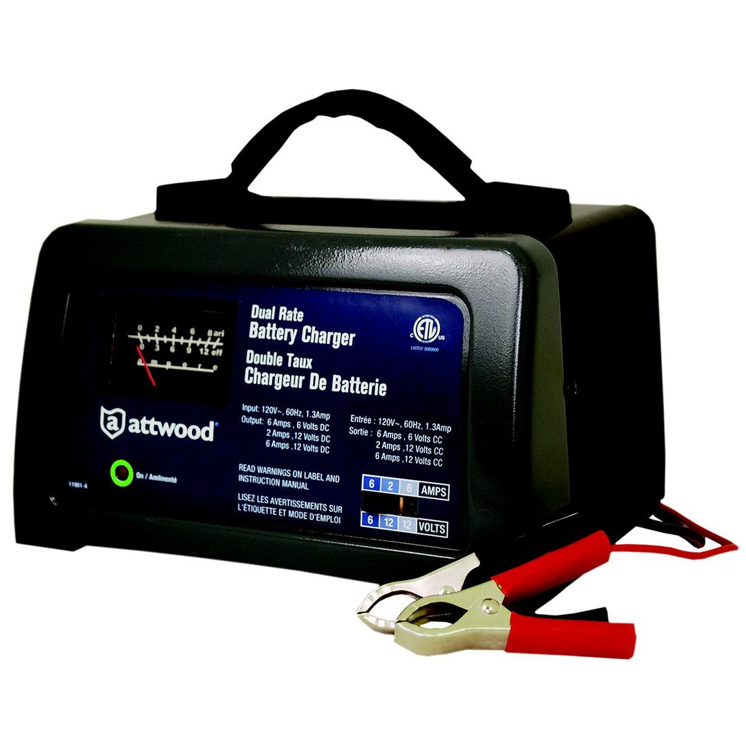 Attwood Marine, 11901-4 Attwood Marine Battery Charger 2/6Amp 6/