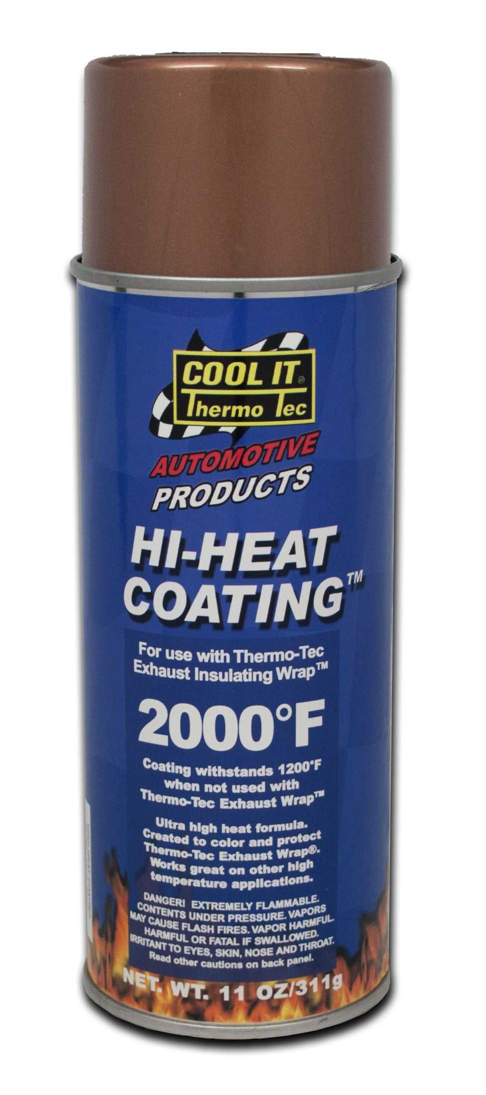 Thermo-Tec, 12003 Thermo-Tec Heat Shield Coating For Use With Exhaust Insulating