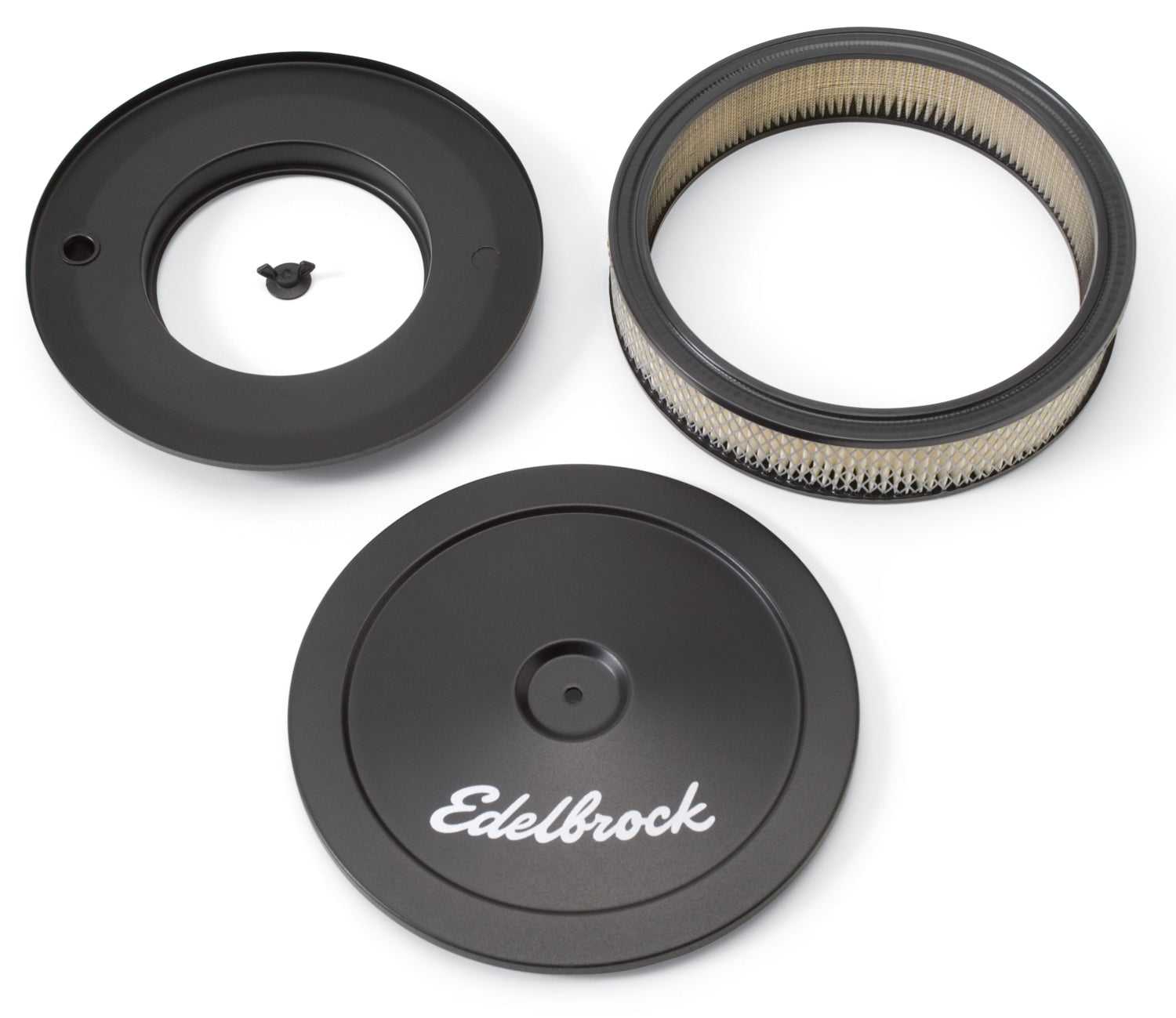 Edelbrock, 1203 Edelbrock Air Cleaner Assembly 5-1/8 Inch Diameter Carburetor