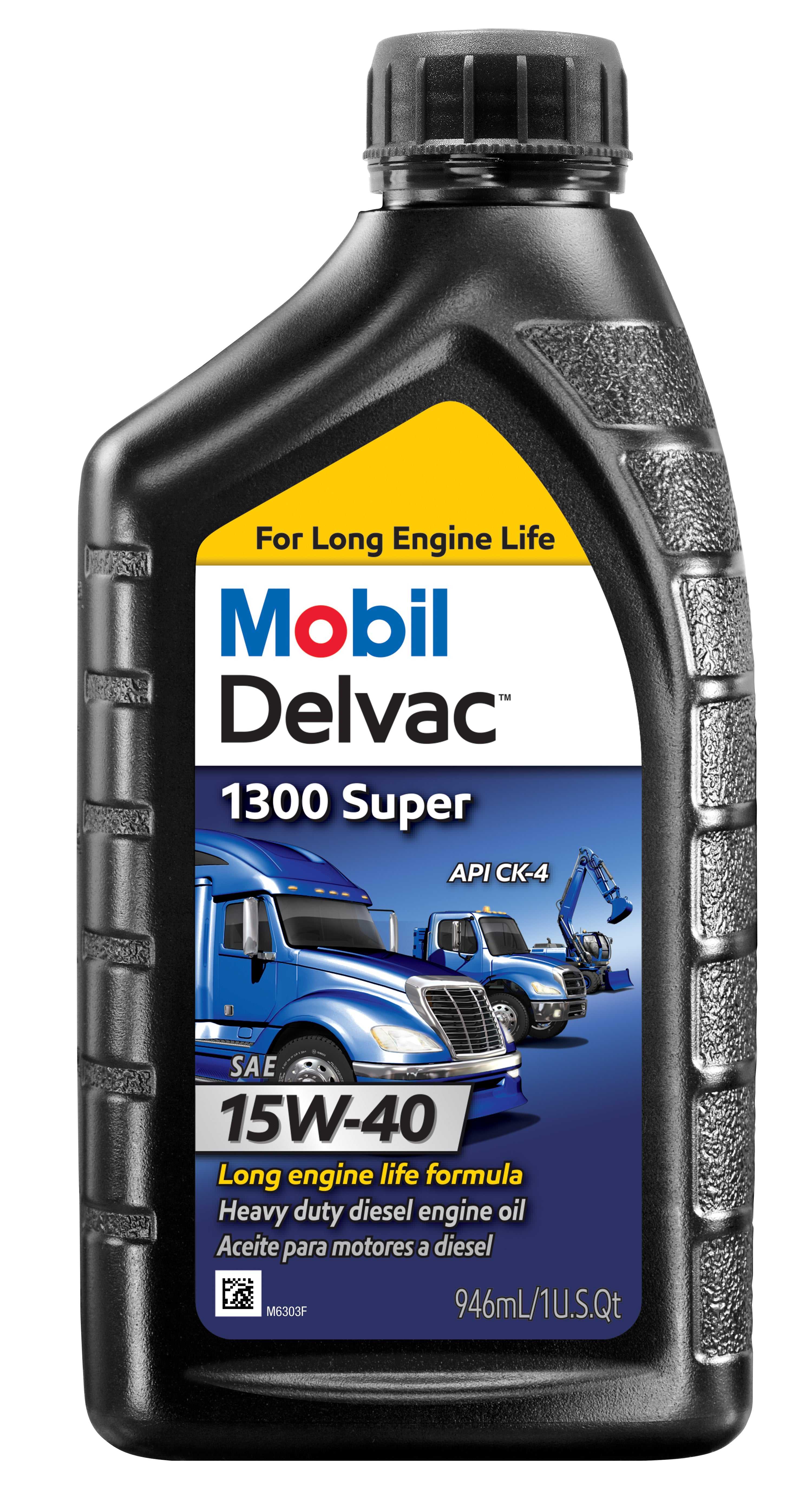 Mobil, 122494 Mobil Delvac1300Sup 15W40 Qt