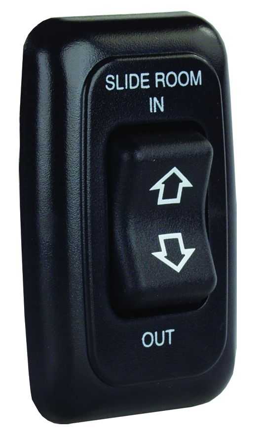 JR Products, 12285 JR Products Slide Out Switch Momentary-On/ Off/ Momentary-On