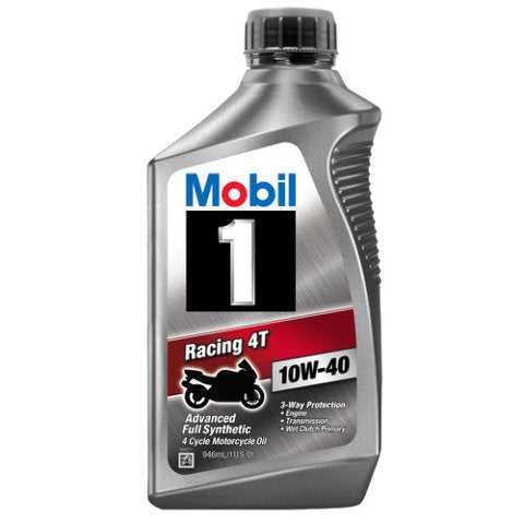 Mobil, 124245 Mobil Mobil1 Racing 4T 10W40 Mtrcycleoil