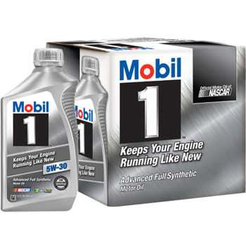 Mobil 1, 124315 Mobil 1 Oil ; SAE 5W-30 ; Synthetic ; 1 Quart Bottle ; Single