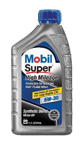 Mobil, 124393 Mobil M-Super High Mileage 5W-30 1 Quart