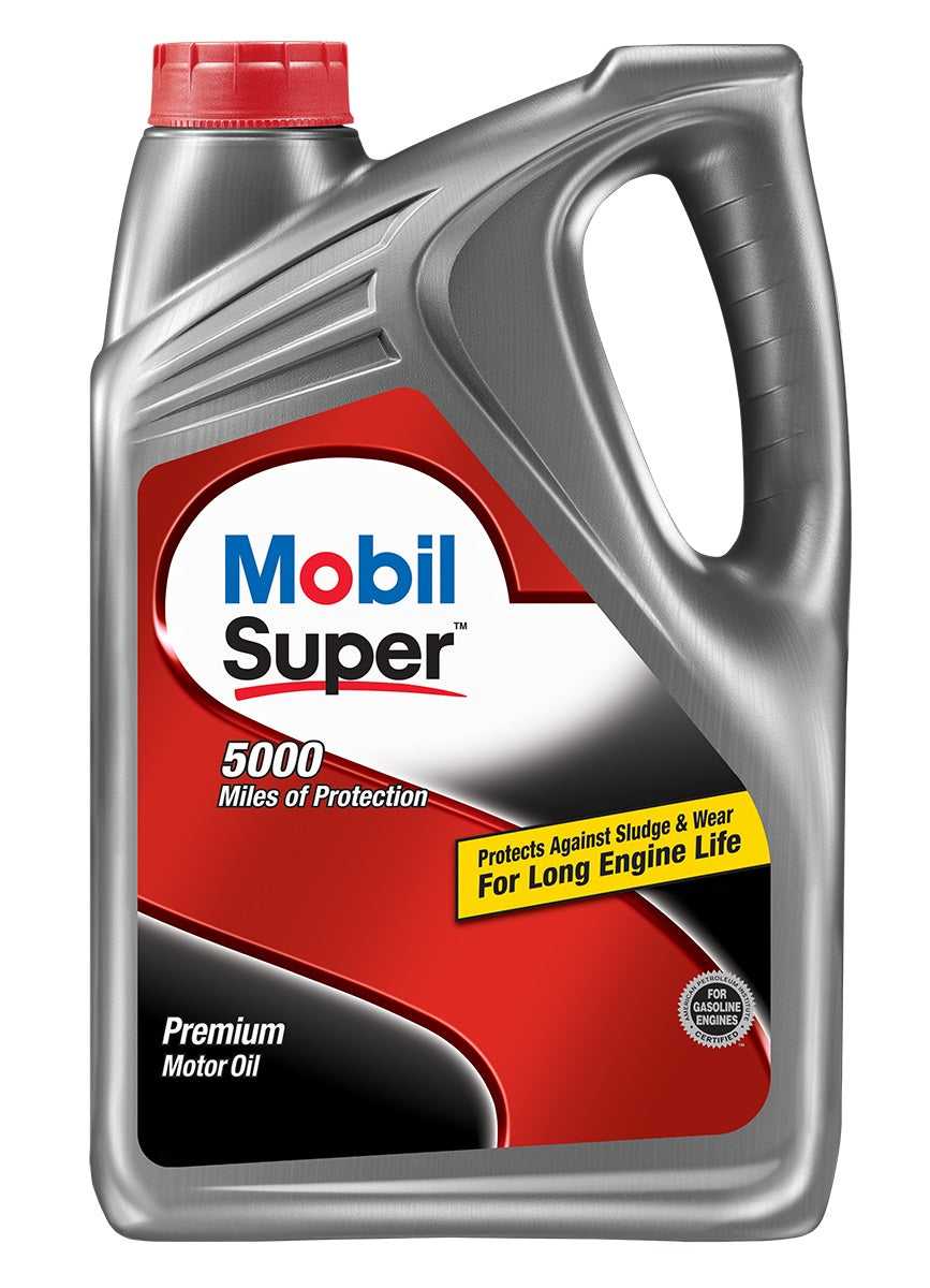 Mobil, 124408 Mobil Mobil Super 5W-20 3X5Qt.