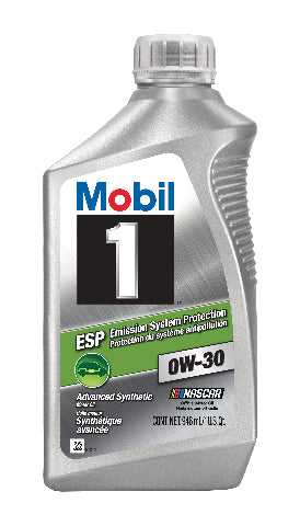 Mobil, 124547 Mobil Mobil 1 Esp 0W-30 1Qt.