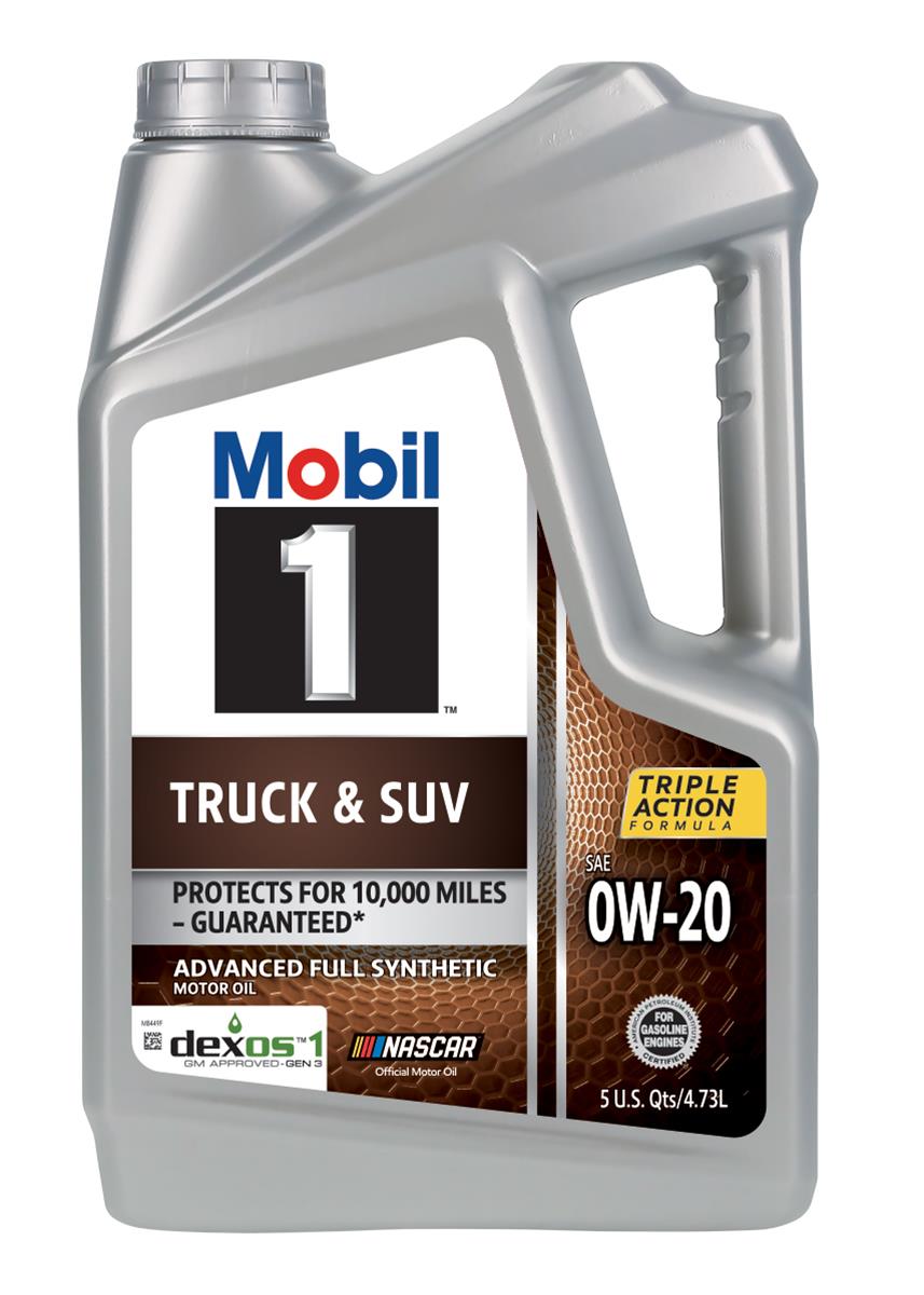 Mobil, 124593 Mobil Mobil 1 Truck & Suv 0W-20 3X5Qt.