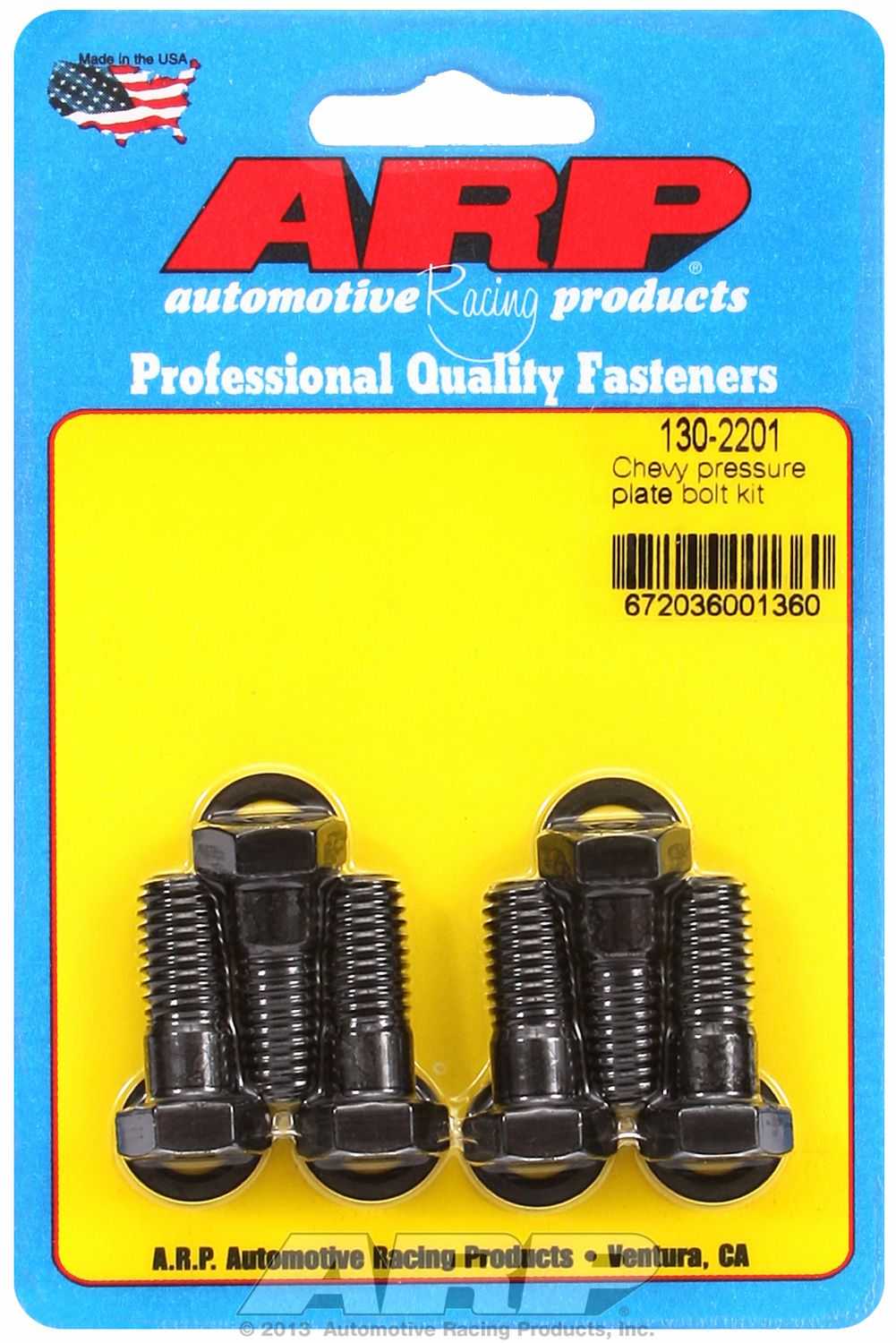 Fixations ARP, 130-2201 ARP Fasteners Plaque de pression d'embrayage pour utilisation avec 265/ 502 Chevy