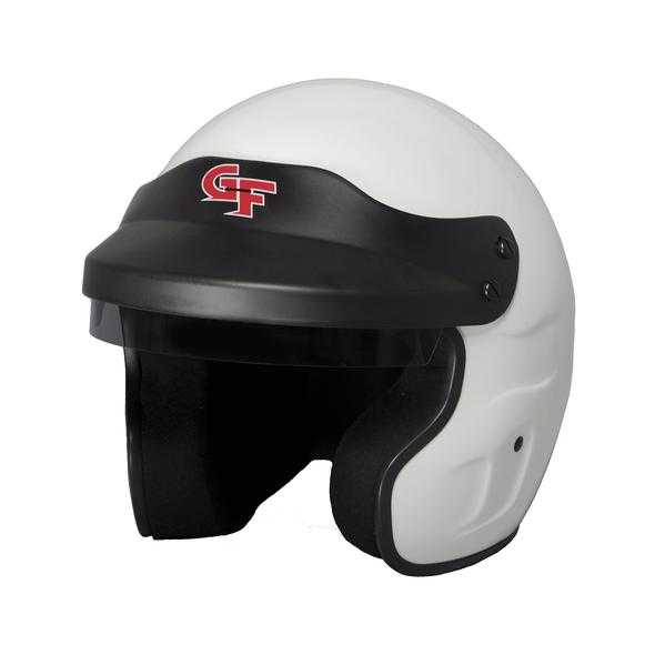 G-Force Racing Gear, 13002SMLWH G-Force Gf1 Open Face Sml White Sa2020