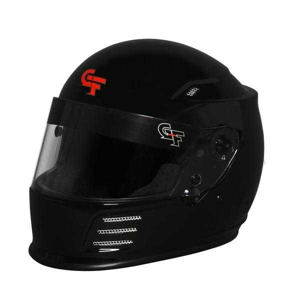 G-Force Racing Gear, 13004XLGBK G-Force Revo Casque intégral Xlg Bk Sa2020