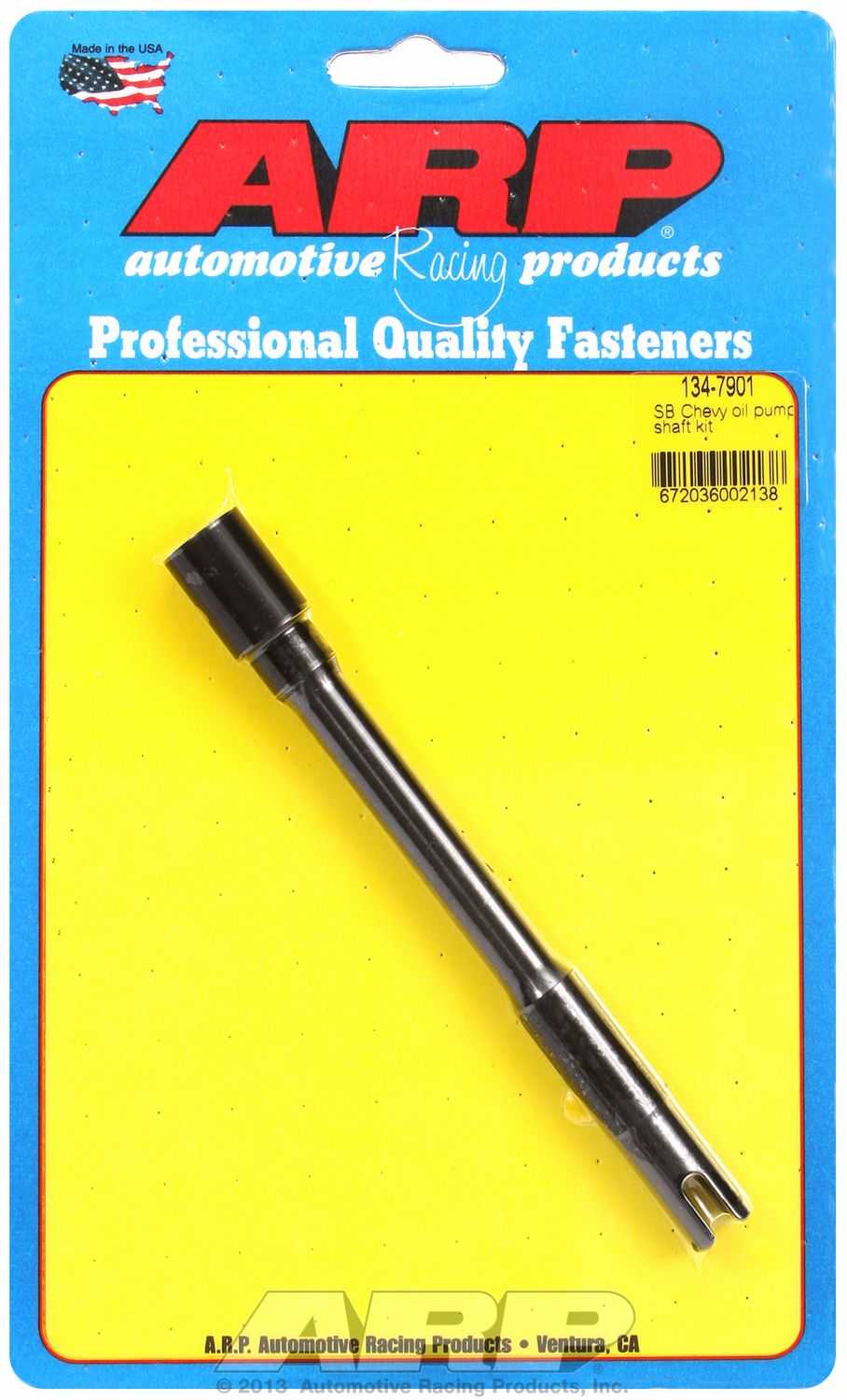 Fixations ARP, 134-7901 ARP Fasteners Oil Pump Drive Shaft For Use With All Chevy