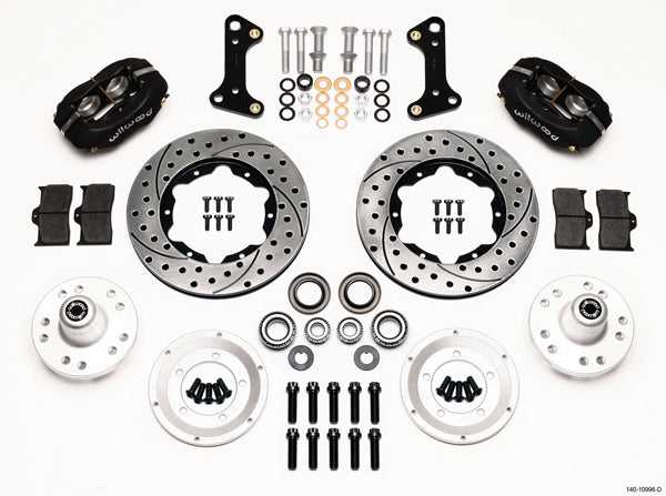 Wilwood Brakes, 140-10996-D Wilwood Brakes Brake Conversion Kit Performance Upgrade