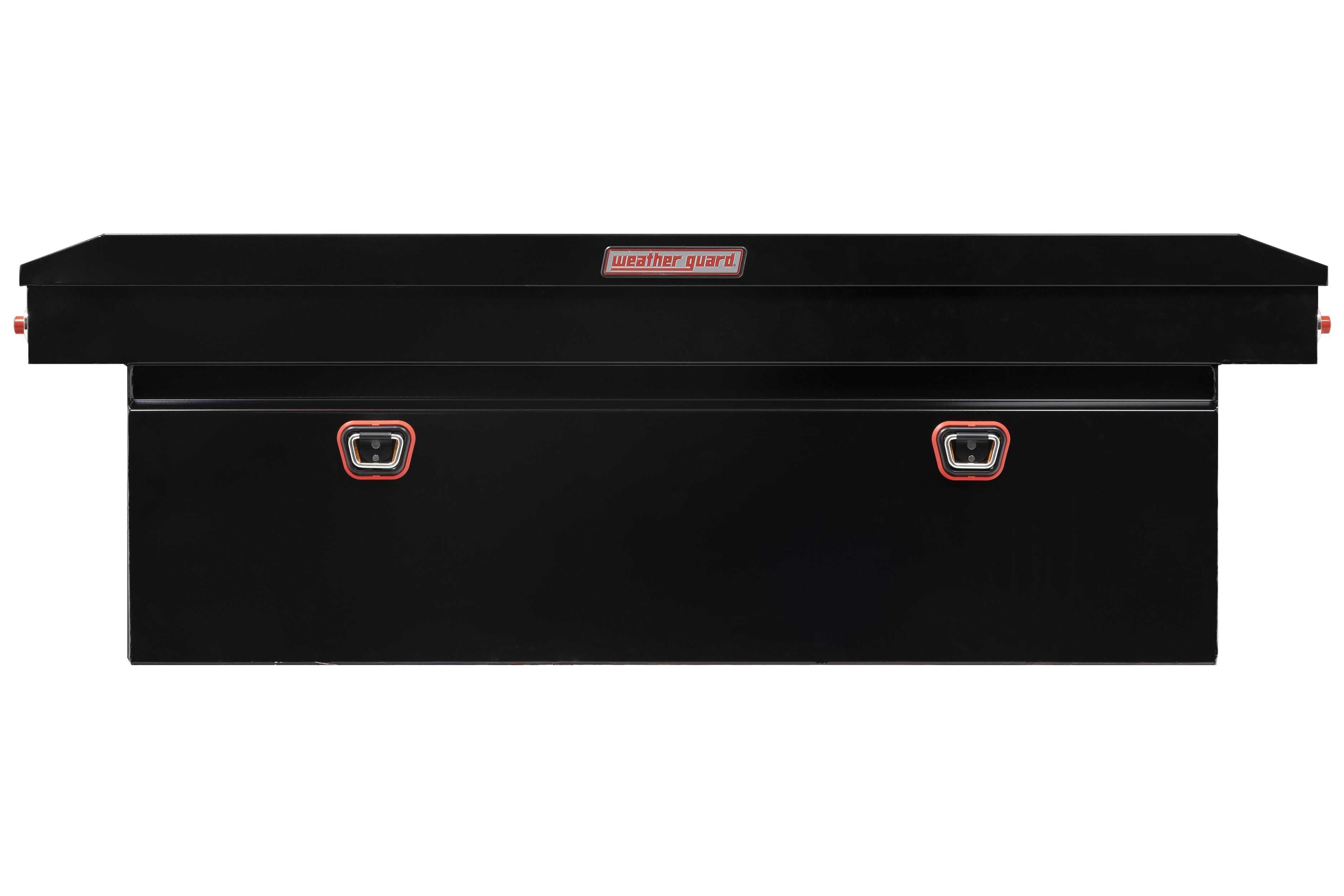 Protection contre les intempéries (Werner), Weatherguard Fs Deep Saddle - Steel Gloss Black Truck Storage Box